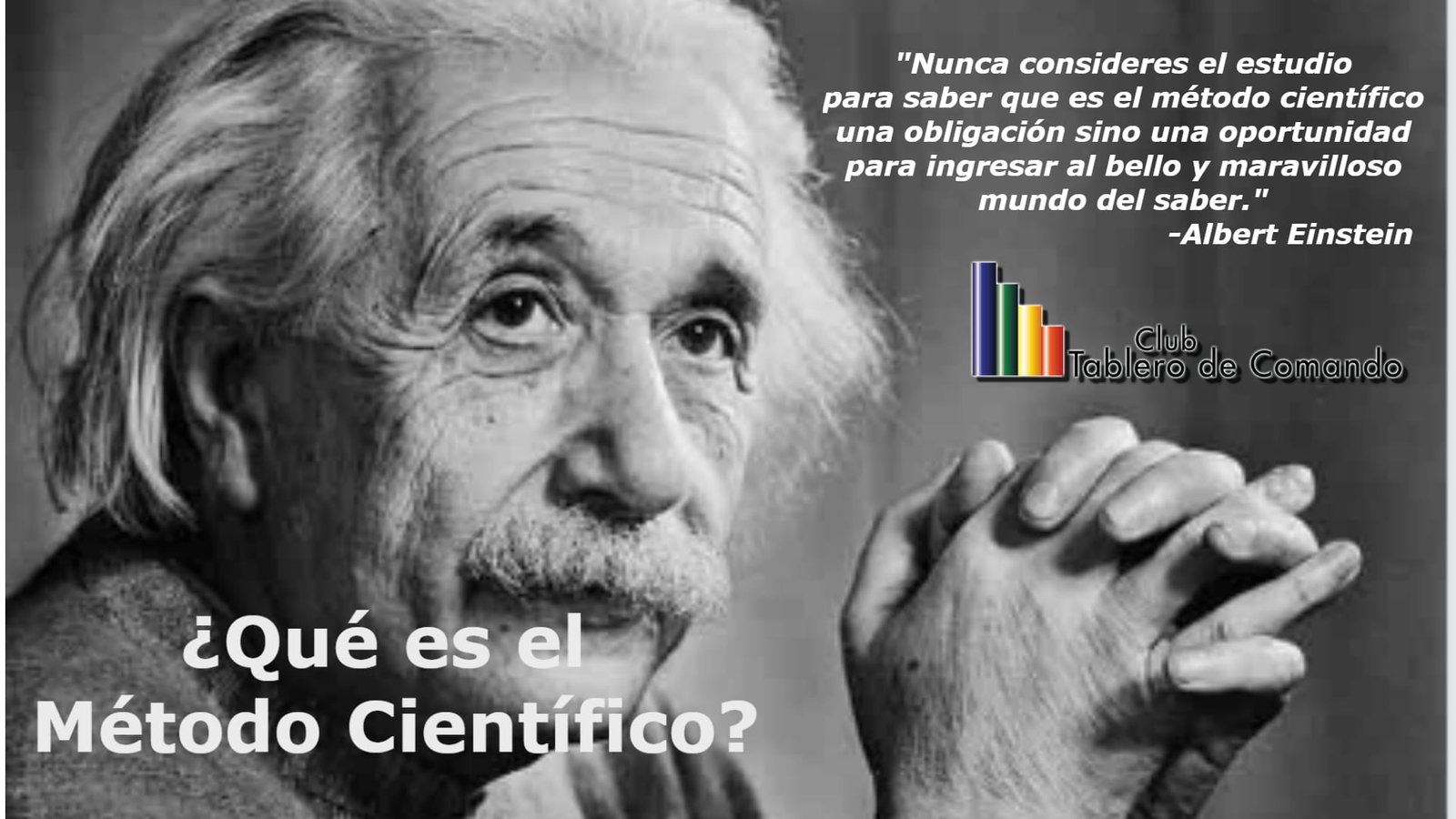 Einstein y el metodo cientifico